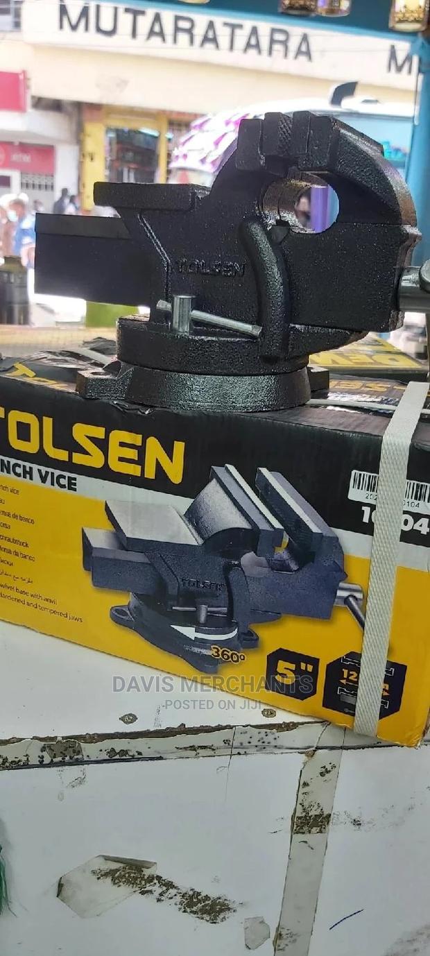 Tolsen Bench Vice 125 Mm 5" - thumbnail 2