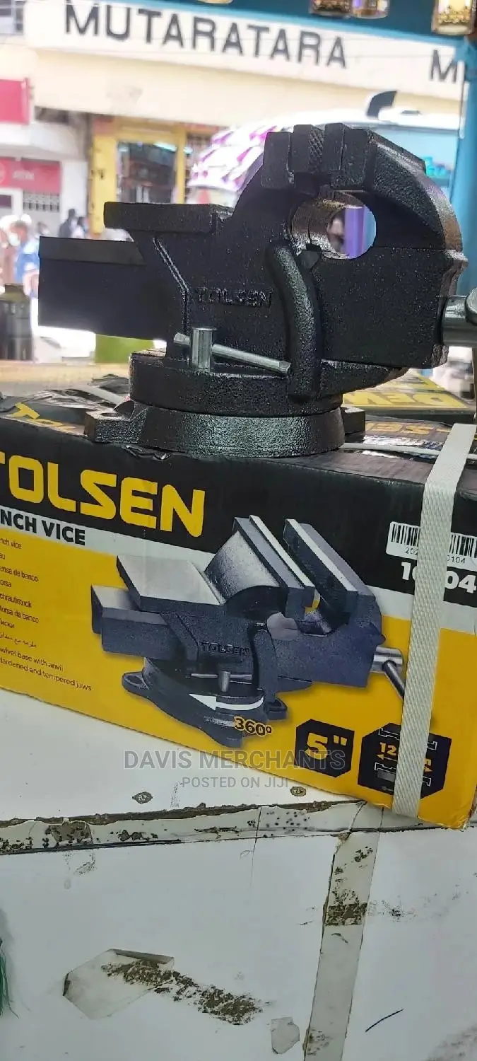 Tolsen Bench Vice 125 Mm 5"