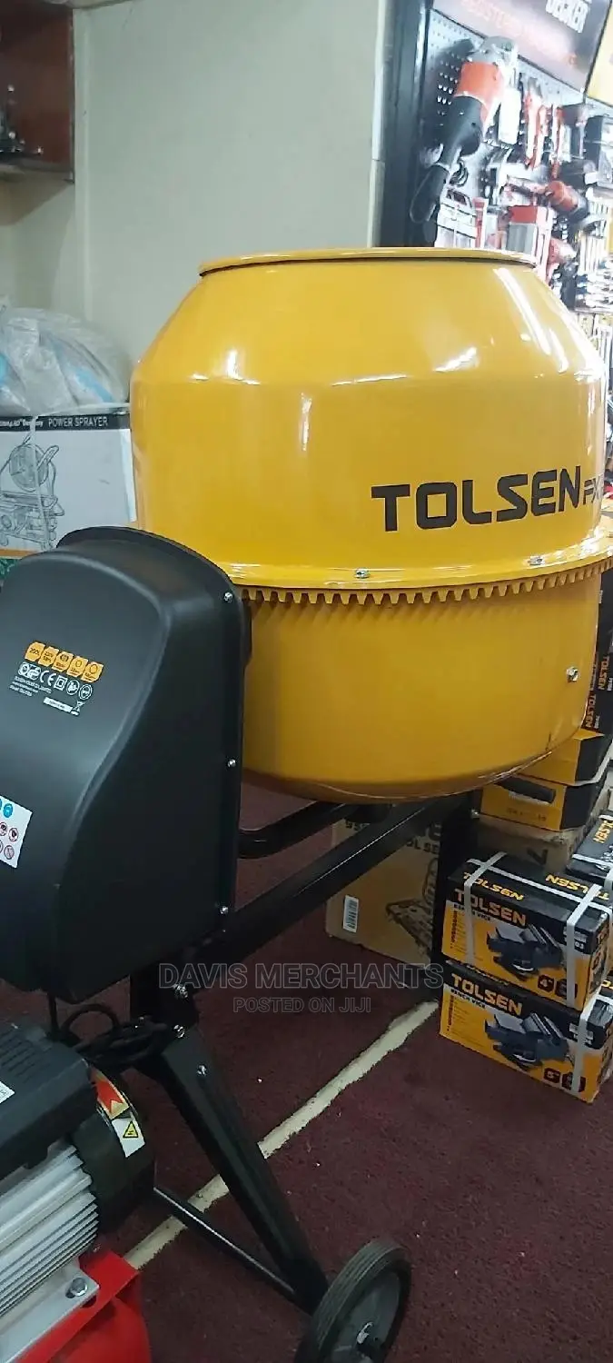 Concrete Mixer 200 Litres Electric Machine