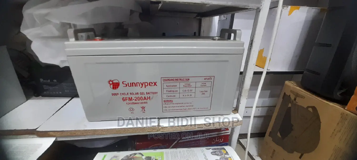 Sunnypex Deep Cycle Solar Battery 200ah 12v