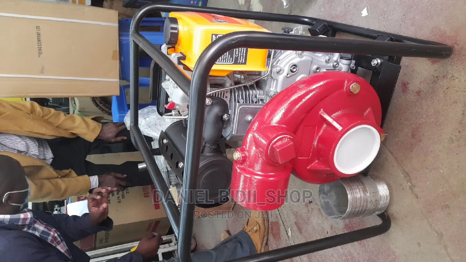 Poweritalia Diesel High Pressure Waterpump 55m 16hp