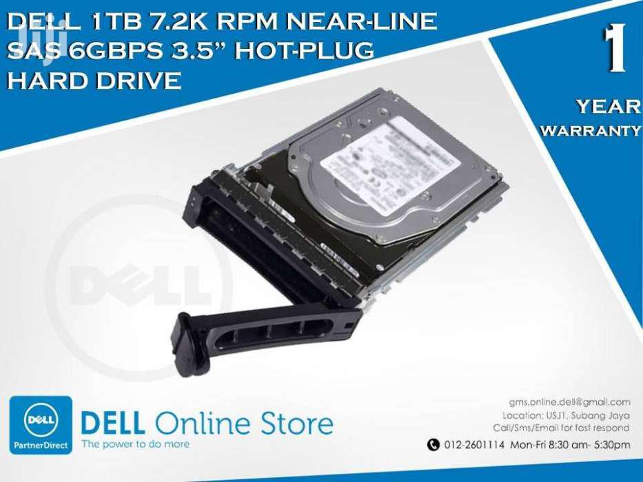 DELL 1TB 7.2K SAS 3.5 HDD 6gbps NEW