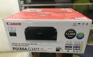 3-In-1 Print, Copy, Scan Canon PIXMA G3411