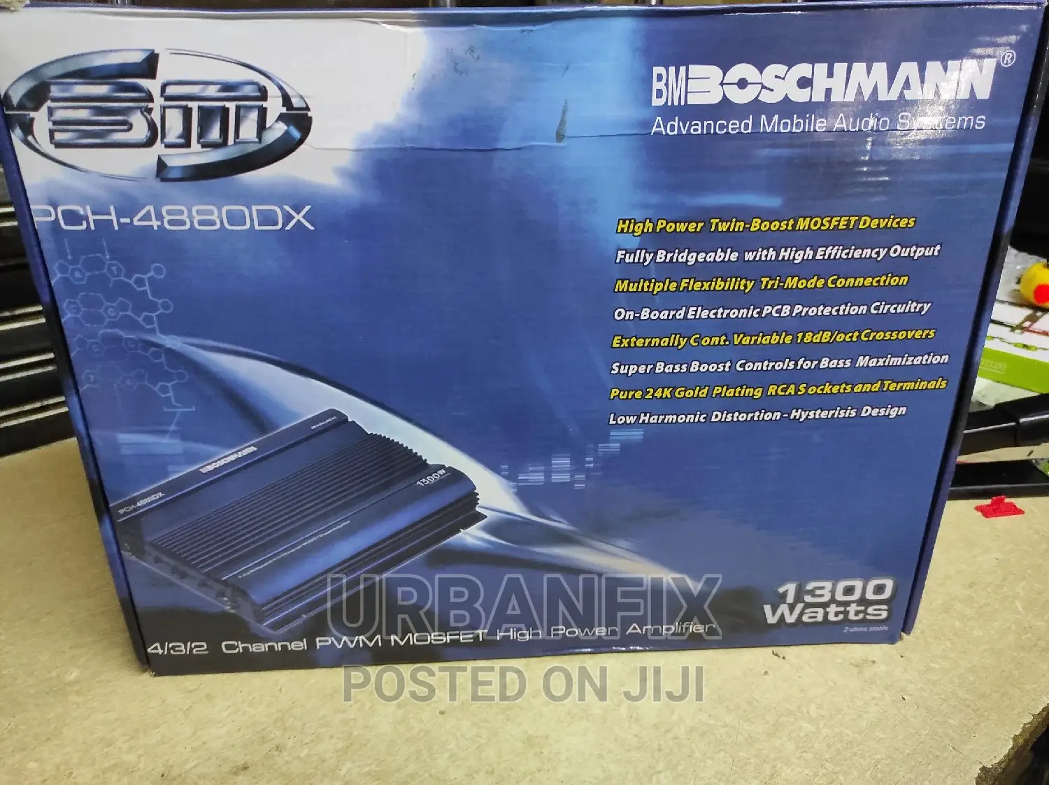 1300 Watts Boschmann 4 Channel Amplifier