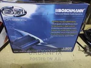 Boschmann 1300 Watts 4 Channel Amplifier