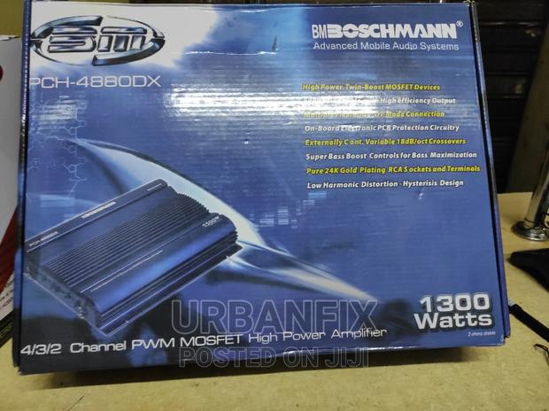 1300 Watts Boschmann Amplifier 4 Channel
