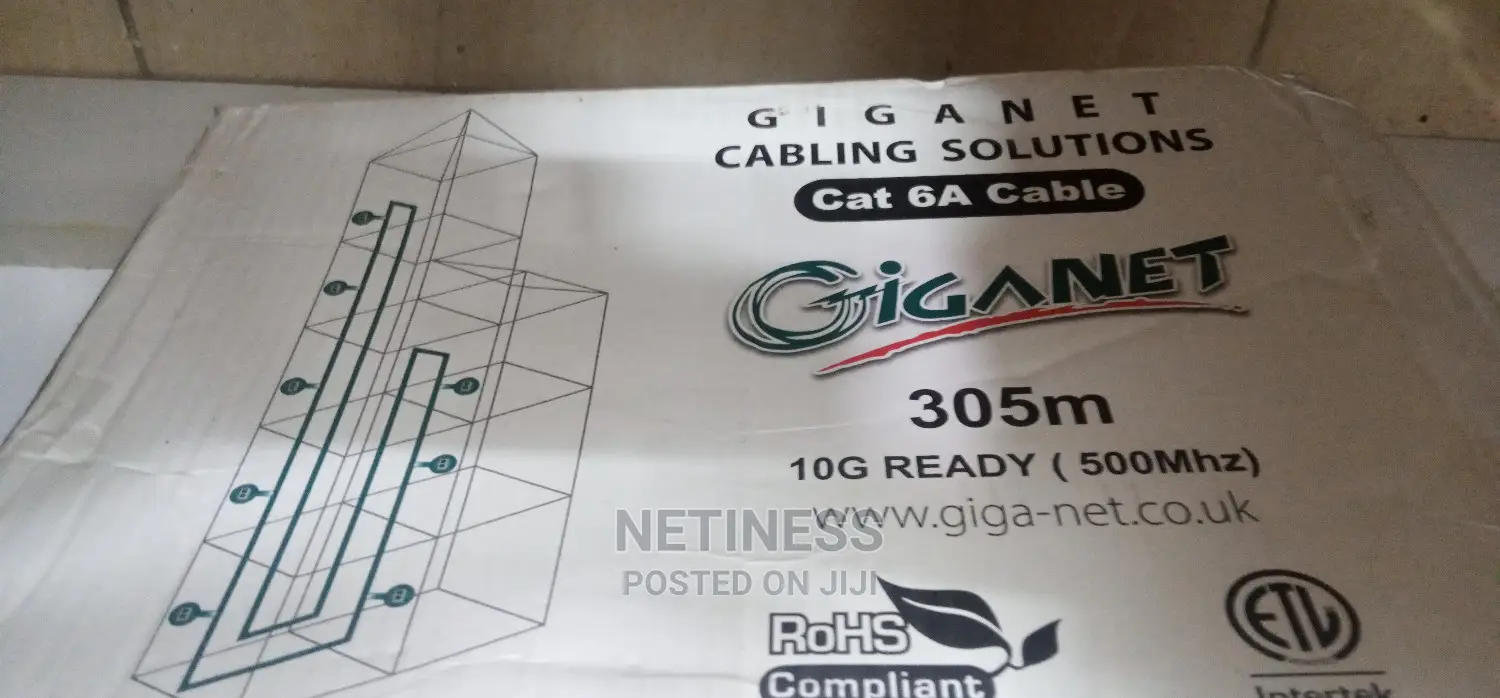 Giganet Cat 6 a Cable