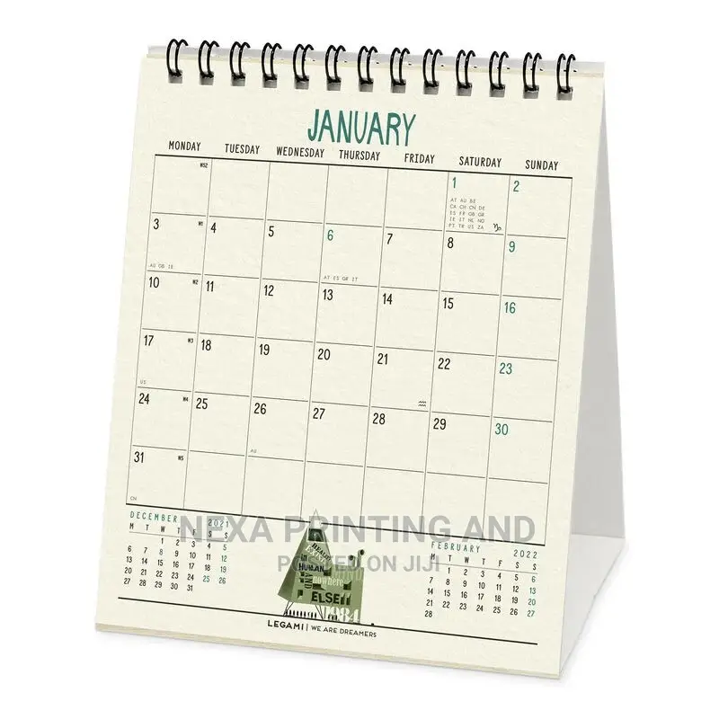 Desk Calendars 2026