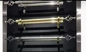 4m Double Curtain Rod