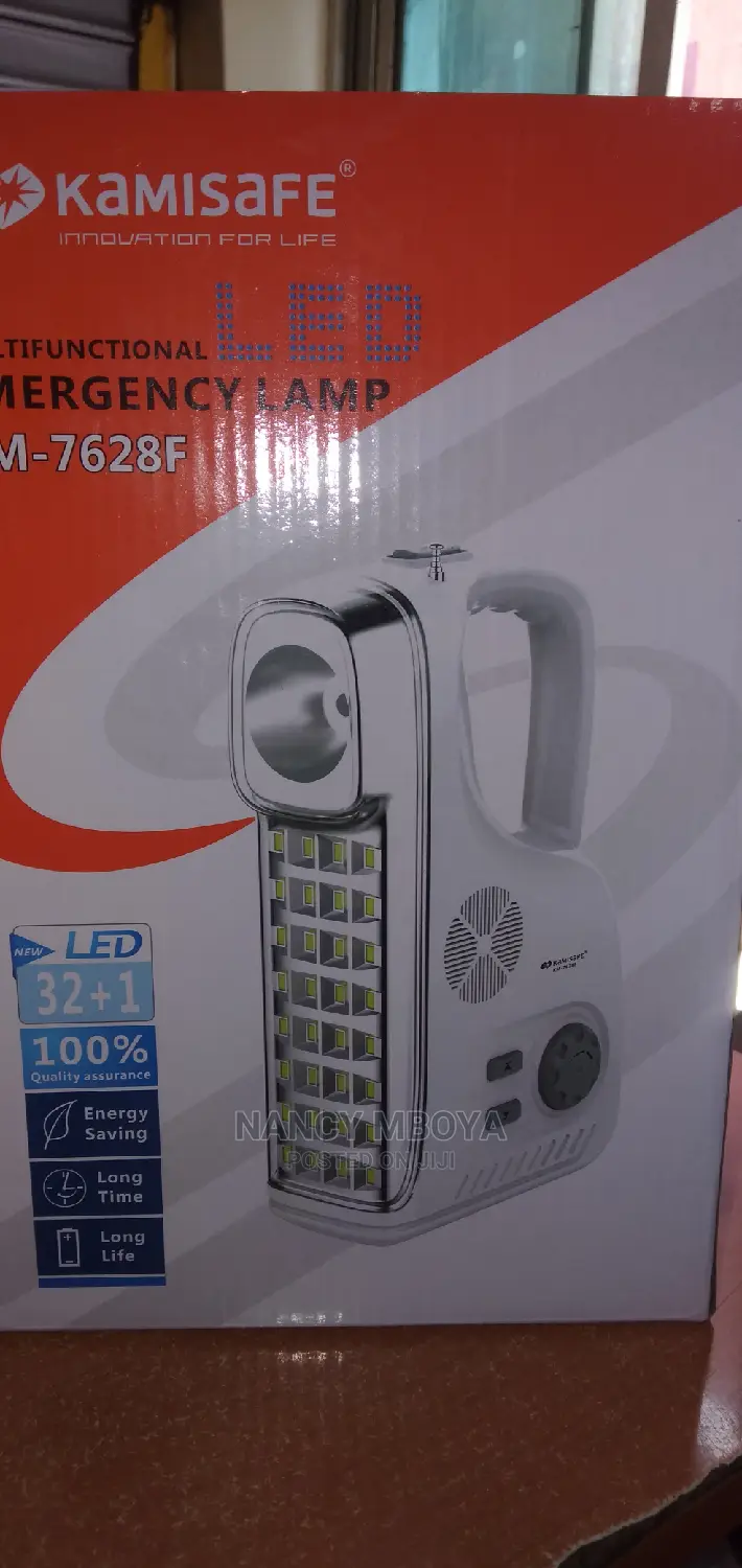 Rechargeable Light Lamp With Radio