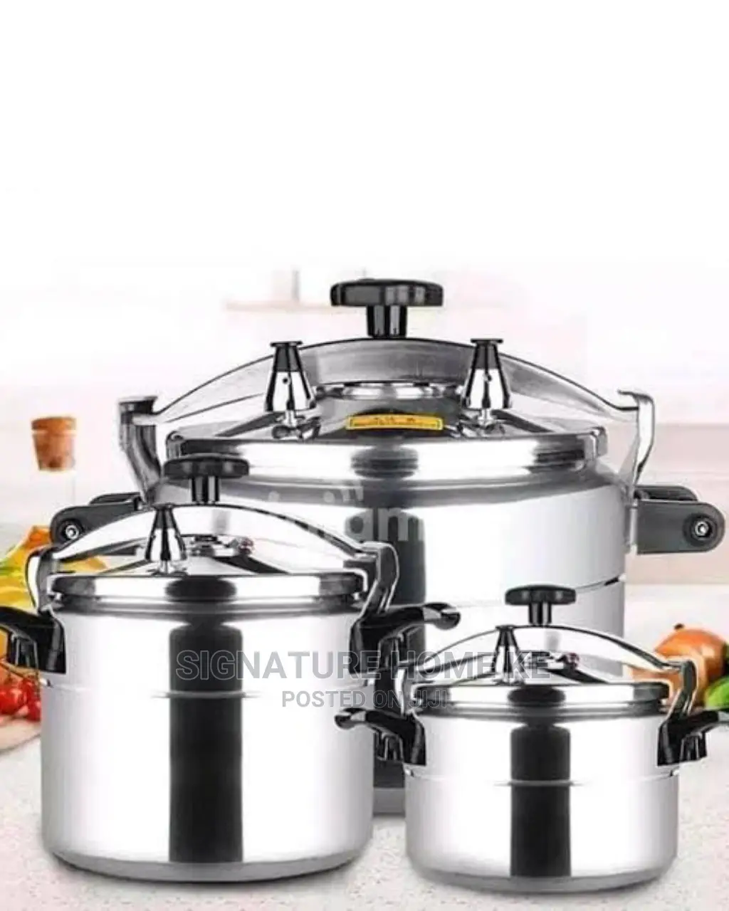 Aluminum Heavy Gauge Pressure Cooker