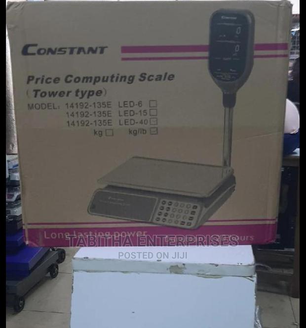 Digital Computing Scale - main view