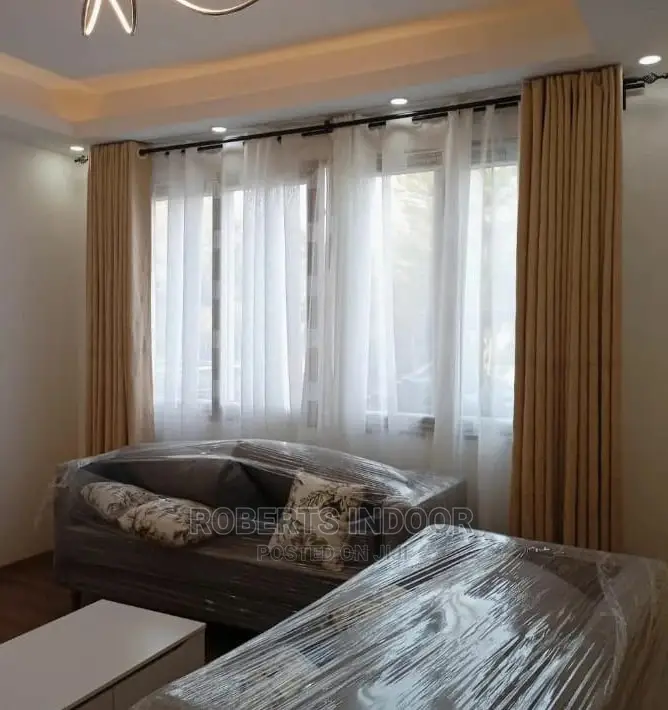 3m Double Curtain Rod