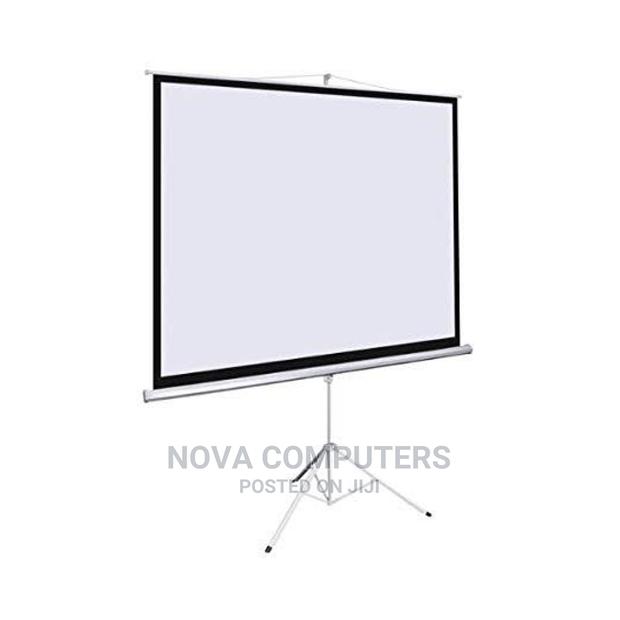 Light Wave 180T Tripod Projector Screen 180 X 180 - main view