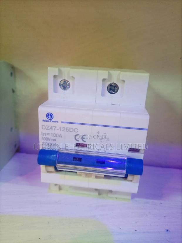 100A DC Breakers Double Pole