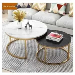 Nesting Nordic Luxury Marble Coffee Table