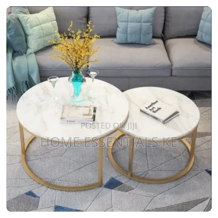 Nesting Nordic Luxury Marble Coffee Table