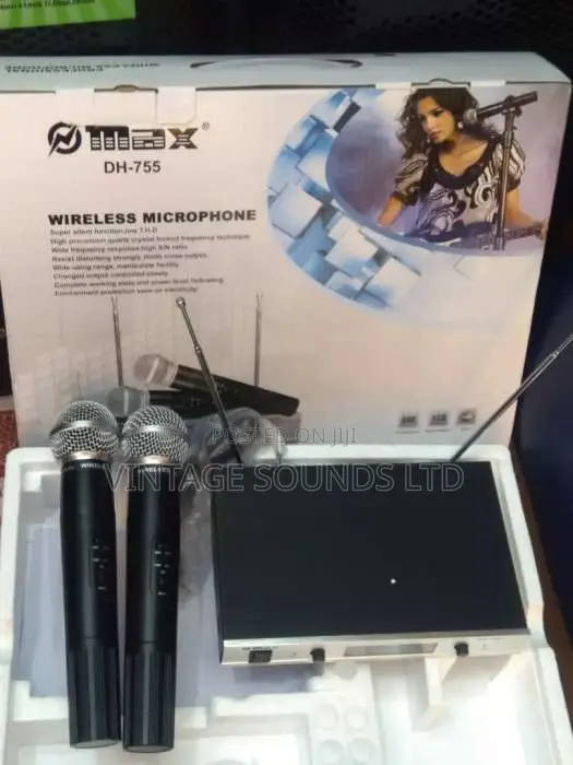 Max Digital Wireless Microphone755 Model