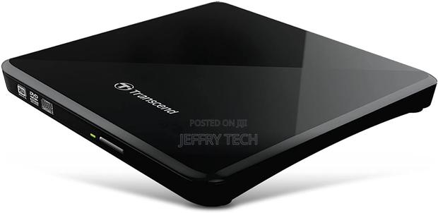 Transcend 8K Extra Slim Portable DVD Writer Optical Drive (T