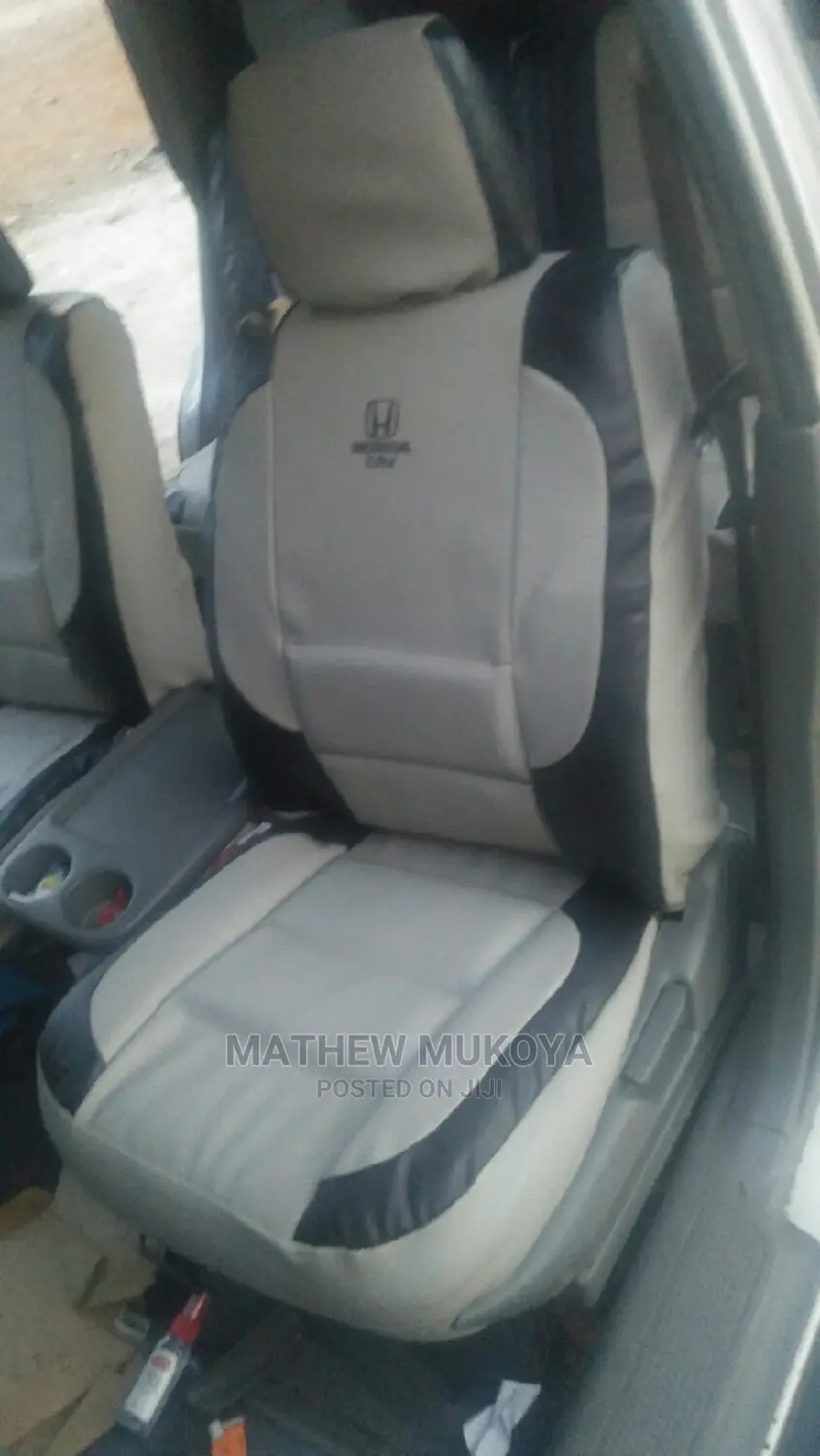Silver Blended Car Seat Covers