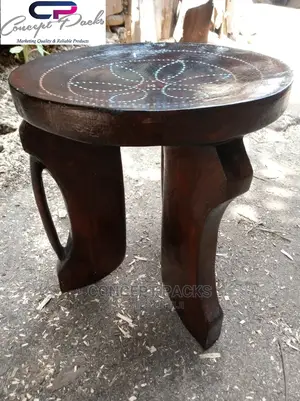 Kenyan Cultural Handcrafted Stool / Masaai Stool
