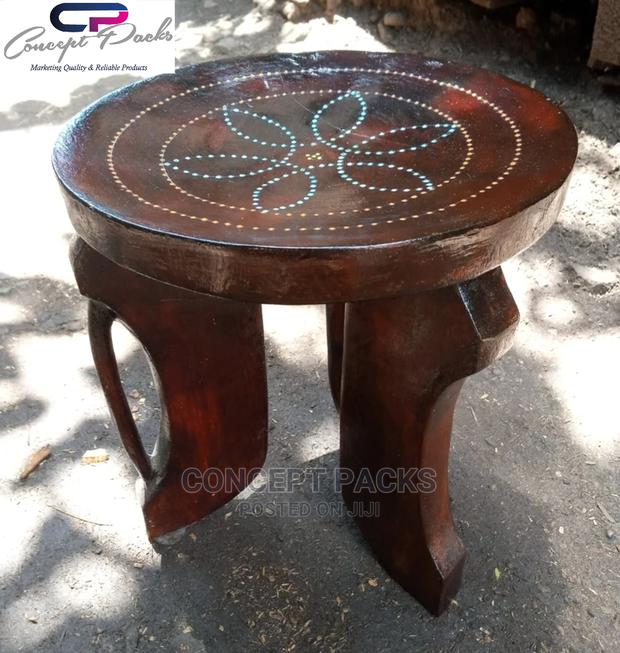 Kenyan Cultural Handcrafted Stool / Masaai Stool