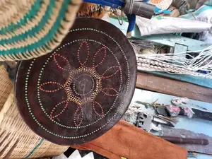 Kenyan Cultural Handcrafted Stool / Masaai Stool