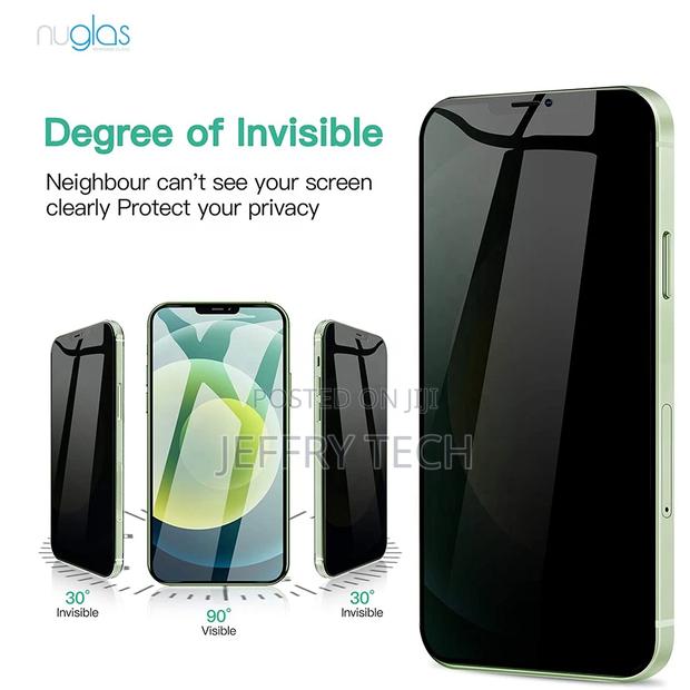iPhone 13 Anti Peep Privacy Tempered Glass Screen Protector