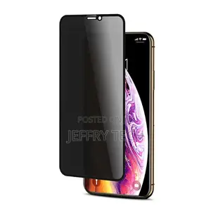 3D Anti Spy Peep Privacy Tempered Glass for iPhone XR Screen