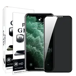 Anti Peeping Tempered Glass for iPhone 12 X XS Max XR Airba