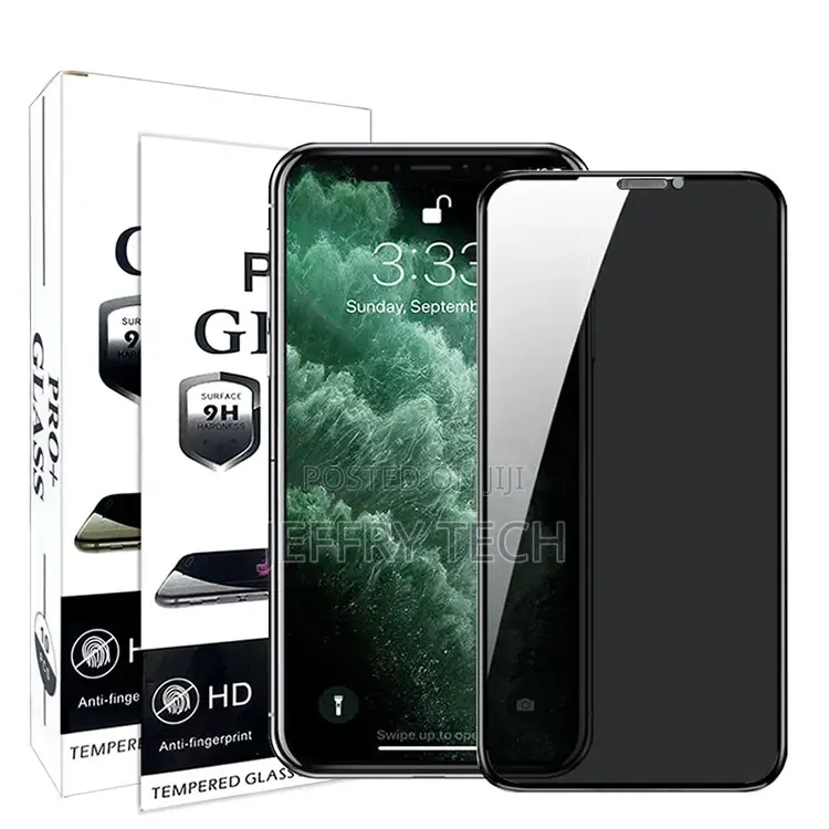 Anti Peeping Tempered Glass for iPhone 12 X XS Max XR Airba