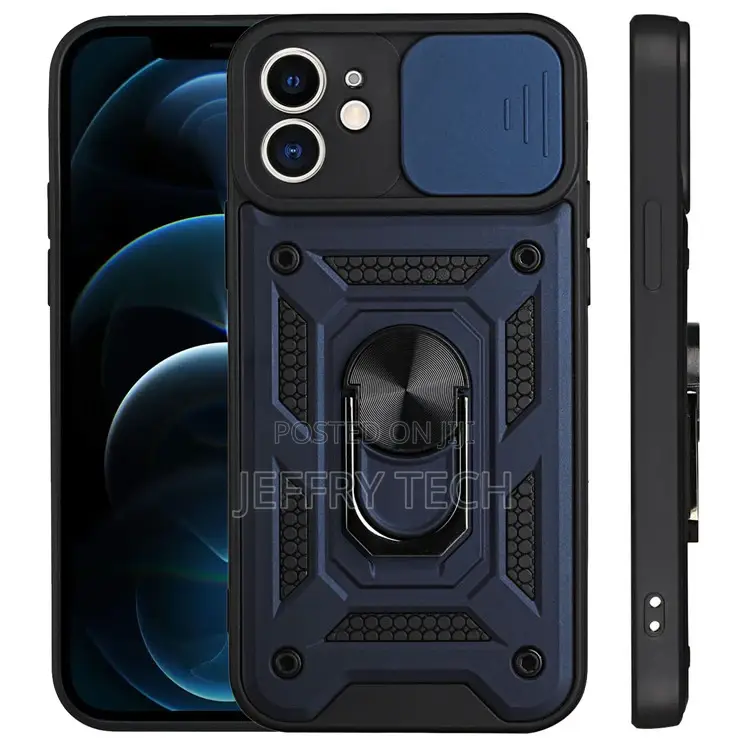 iPhone 11 Pro Max Armor Cover Slide Camera Protection Magne
