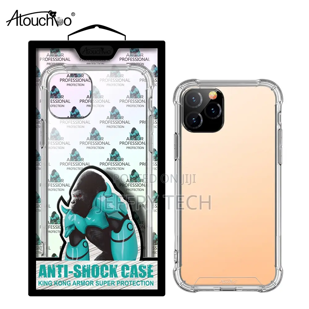 Anti-Shock Clear Phone Case for iPhone 11 XS MAS XR 7 8 6s P