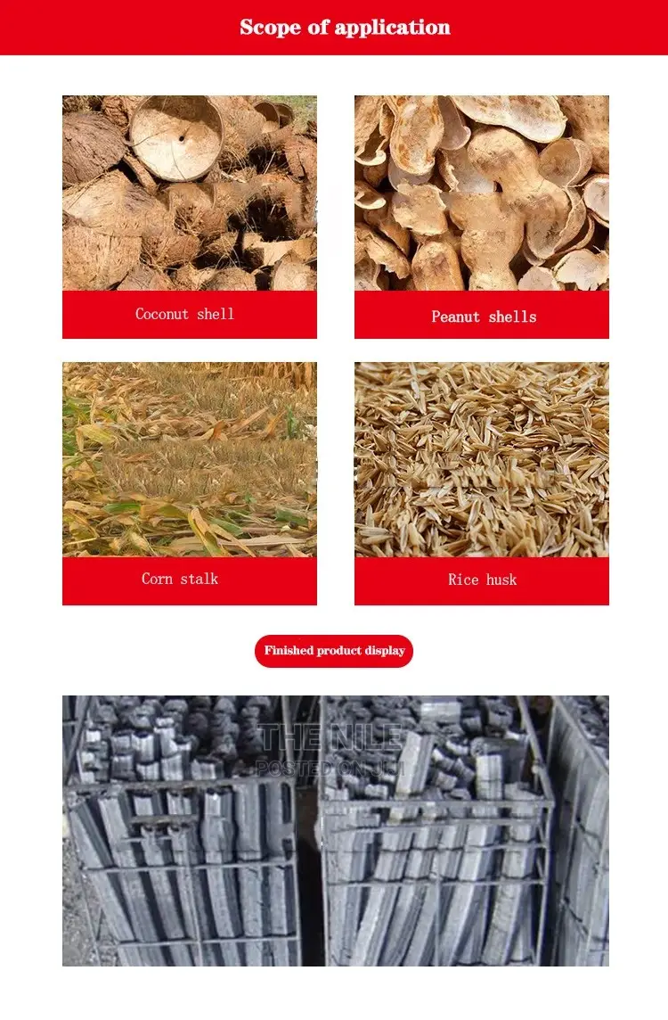 Rice Husk Carbonization Stove