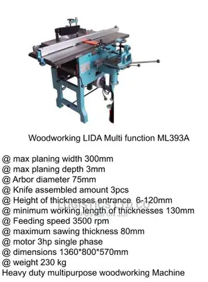 Wood Working LIDA Multi Fuction ML 393A