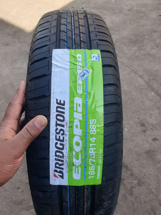 185/70r14 Bridgestone Tyres Made in Thailand - main view