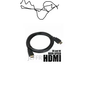 Generic High Speed HDMI To HDMI Cable I.5M (Black)