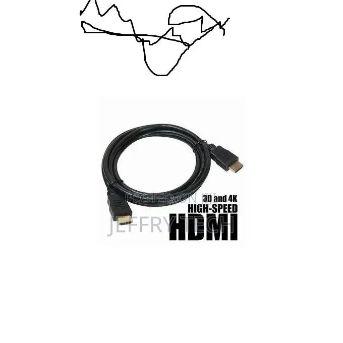 Generic High Speed HDMI To HDMI Cable I.5M (Black)