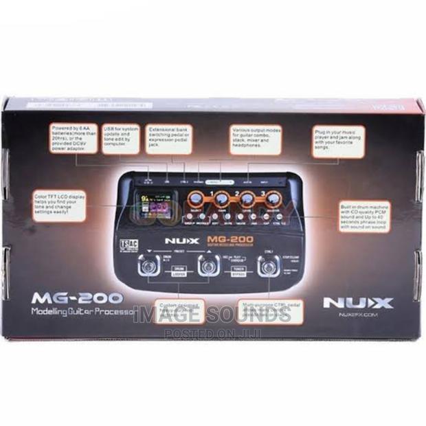 Modelling Guitar Processor- MG 200 - main view