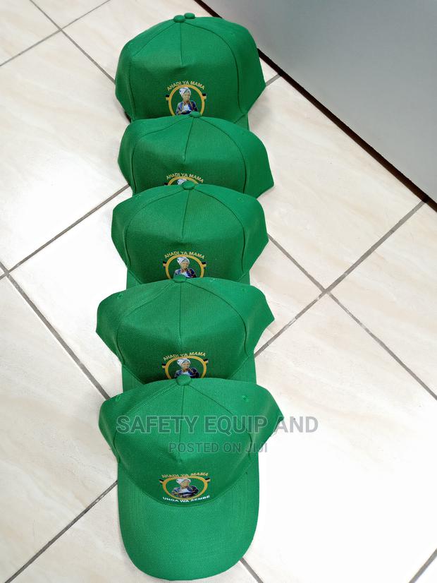 Caps-Brand New Branded Green Caps