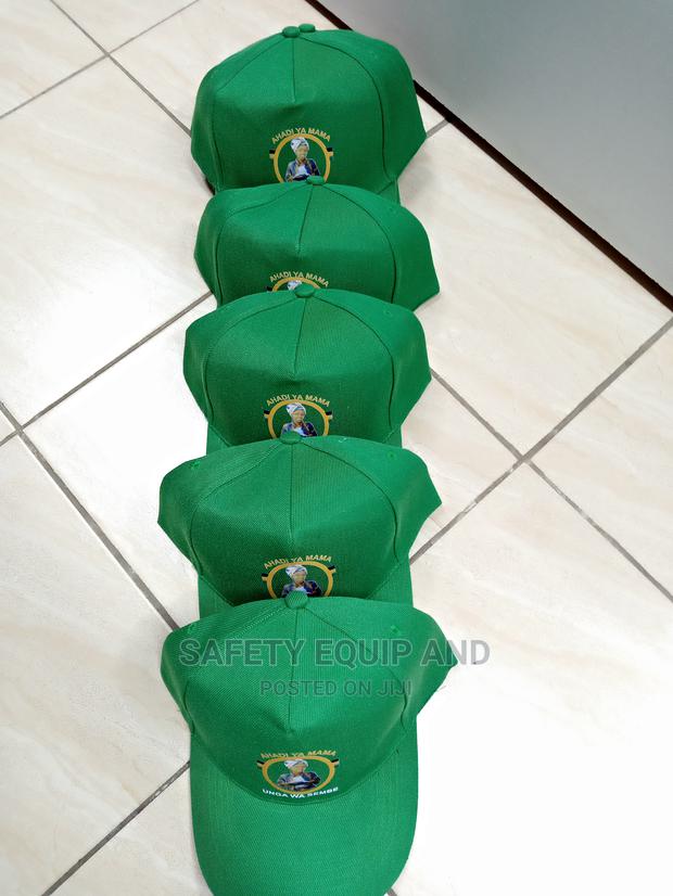 Caps-Green Branded Caps - main view