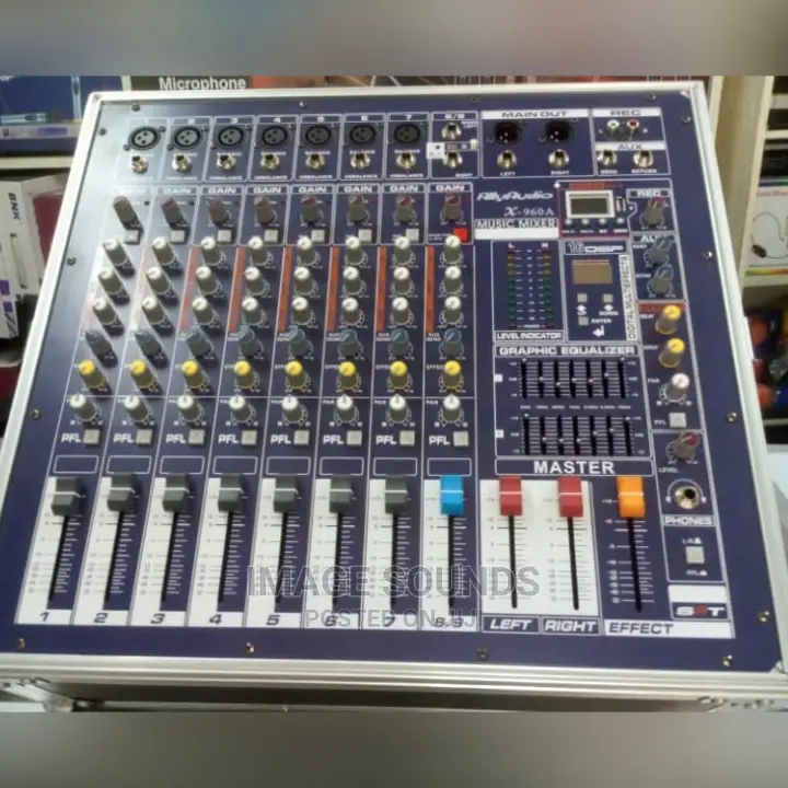Power Mixer 8/9 Channel- Case
