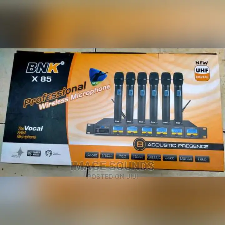 Wireless Microphone 6pcs - X85