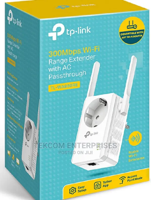 Tp-Link 300mbps Wireless Tl-Wa860re Range Extender