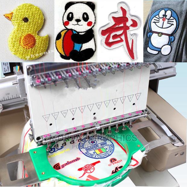 Fully Automatic Embroidery Making Machine for T-Shirt - main view