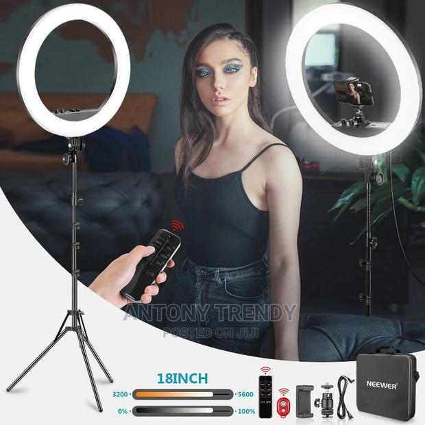 18 Inch Ring Light With Stand