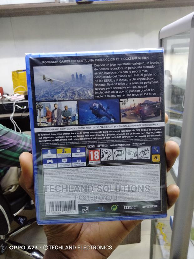 GTA 5 Ps4 Game - main view