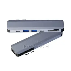 Multifunction USB C Hub 7 in 1 for Macbook Pro Hub USB With