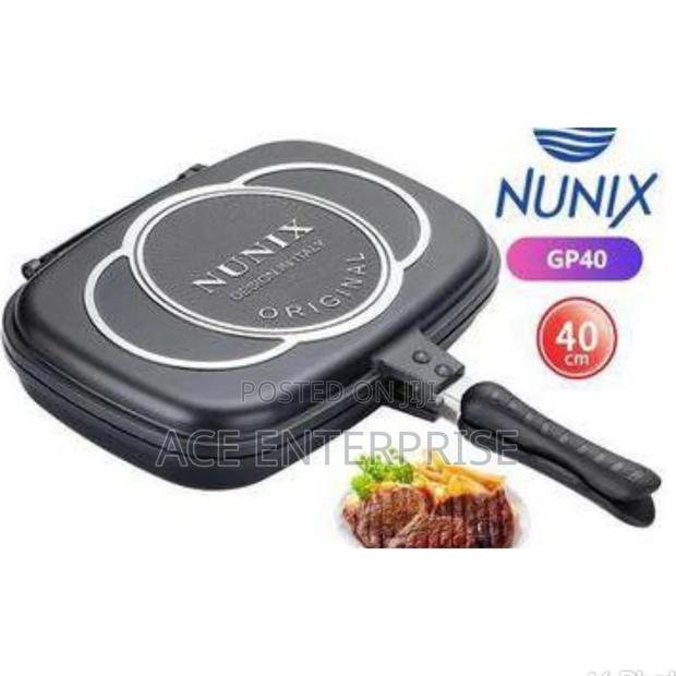 40 Cm Nunix Double Grill Pan. - main view