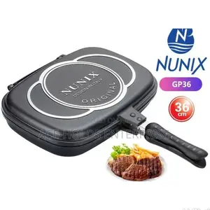 36 Cm Nunix Double Grill Pan.